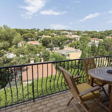 AZUR - Vue mer - Parking - Climatisation Cassis Bagian luar foto