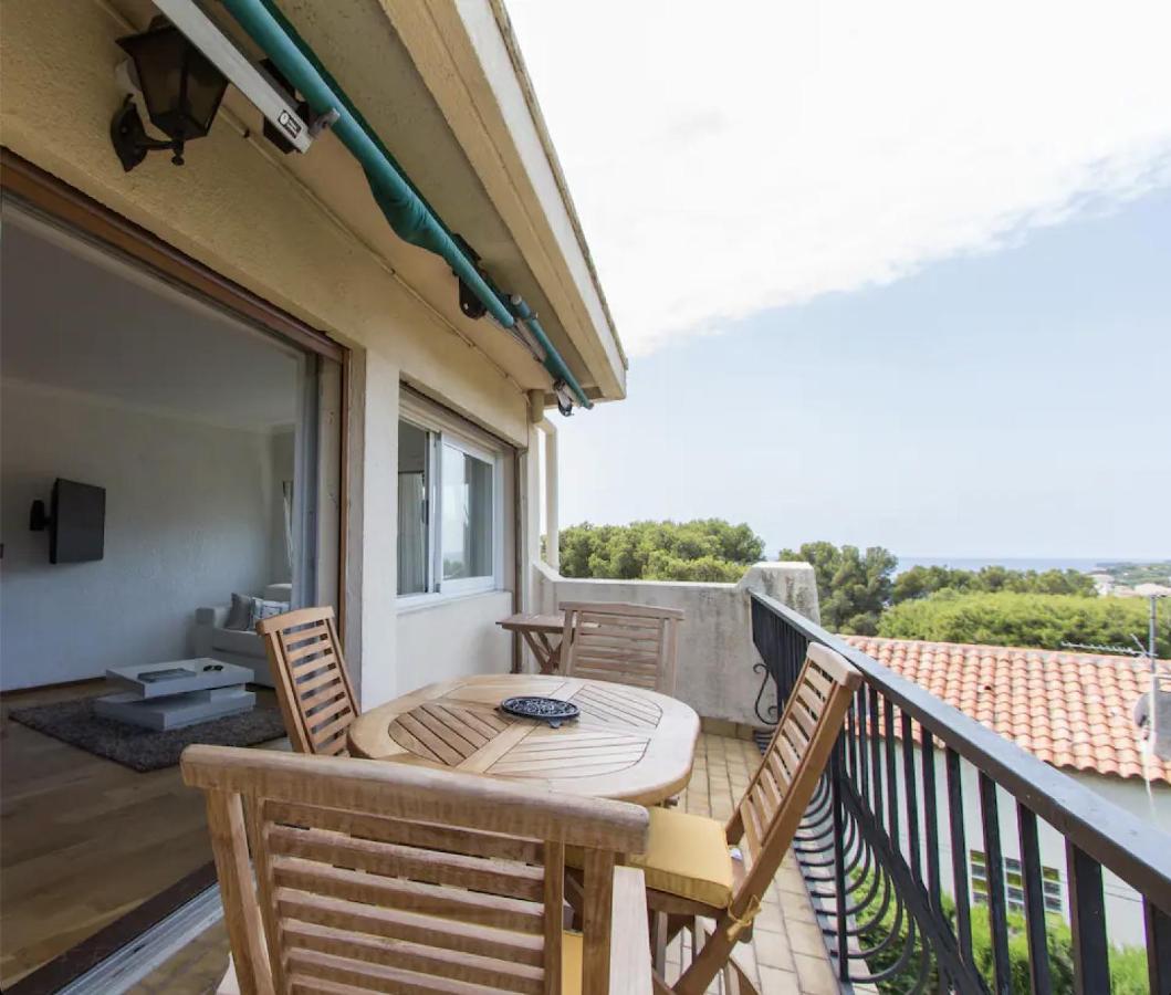 AZUR - Vue mer - Parking - Climatisation Cassis Bagian luar foto